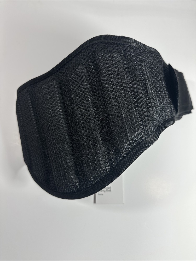NWT Nike Structured Weight Lifting Training Belt 2.0 Size M Medium Black Volt