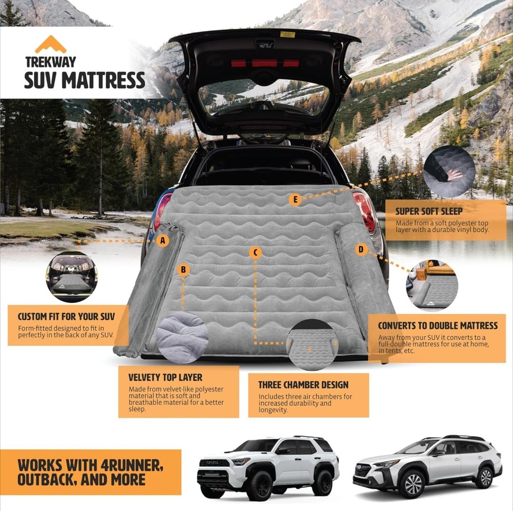 Trekway SUV Backseat Mattress