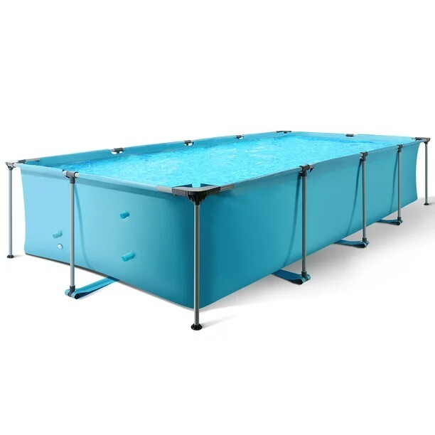 Above Ground Swimming Pool 15ft Rectangle Frame 178" x 87"