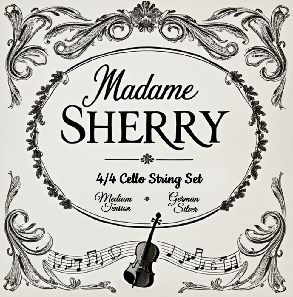 Madame Sherry Cello String Individual String Replacement