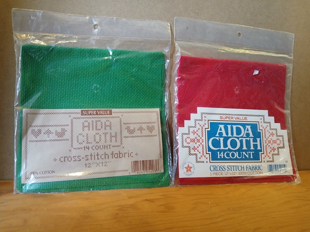 Cross Stitch Fabric & Small Kits Mixed Lot