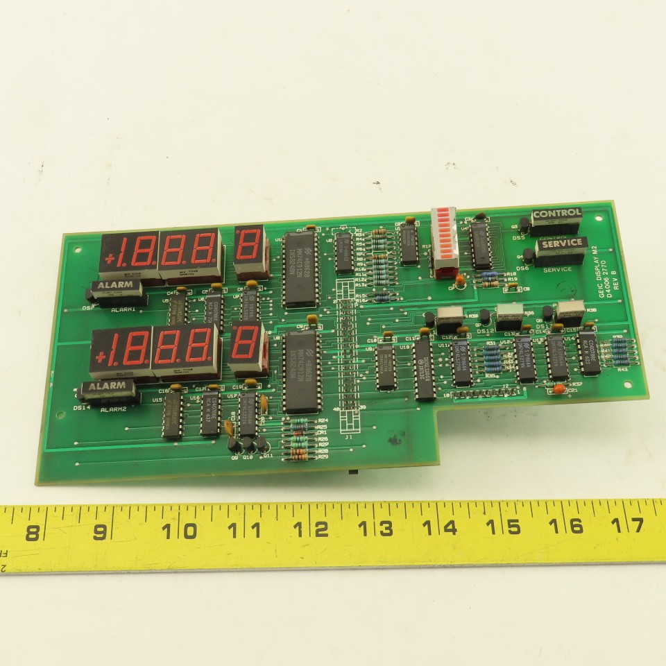 General Eastern D 4006 2770 Hygrometer M2 Display Circuit Board