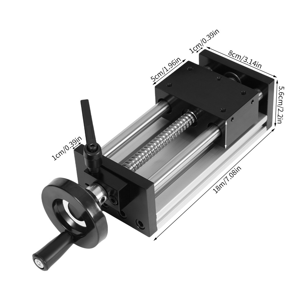 Manual Sliding Table Linear Guide Rail Stage Actuator Ball Screw Motion Table