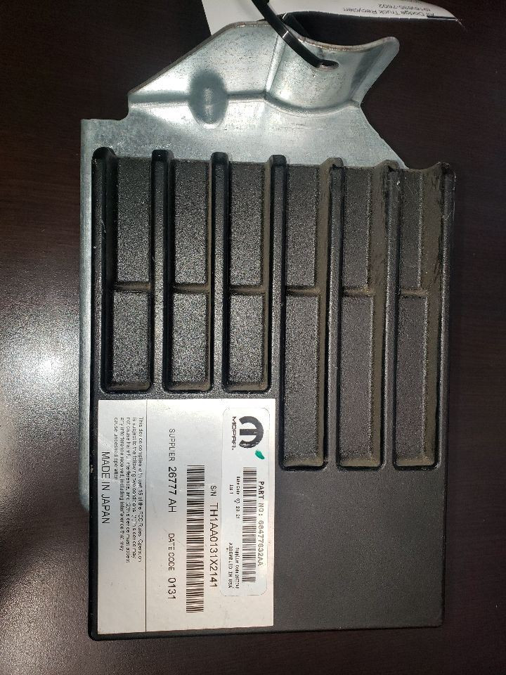 2021 RAM AUDIO AMPLIFIER. PART NUMBER 68477632AA