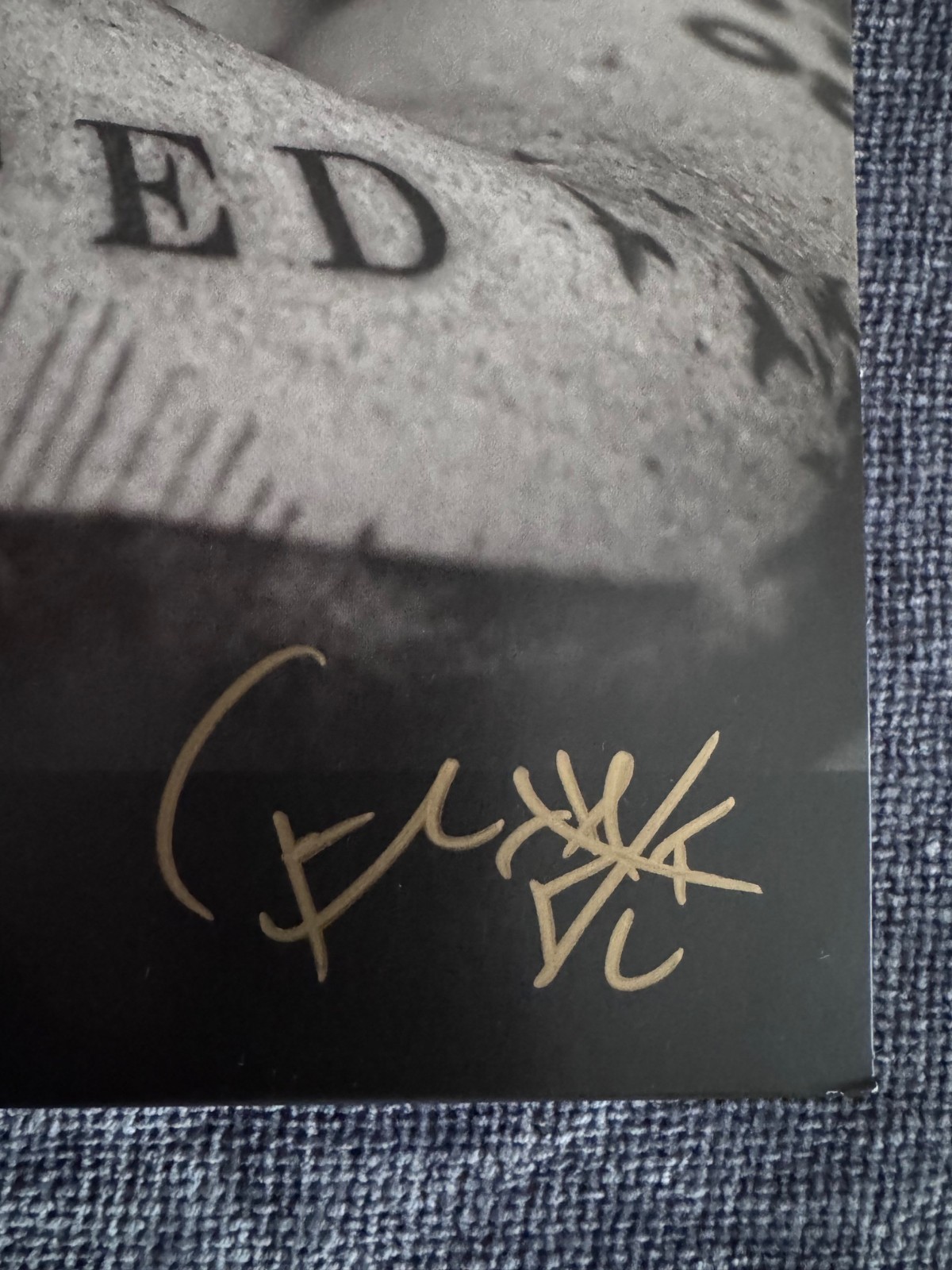 Frank Turner - Undefeated Signed Black Vinyl *SEE DESCRIPTION & Pictures*