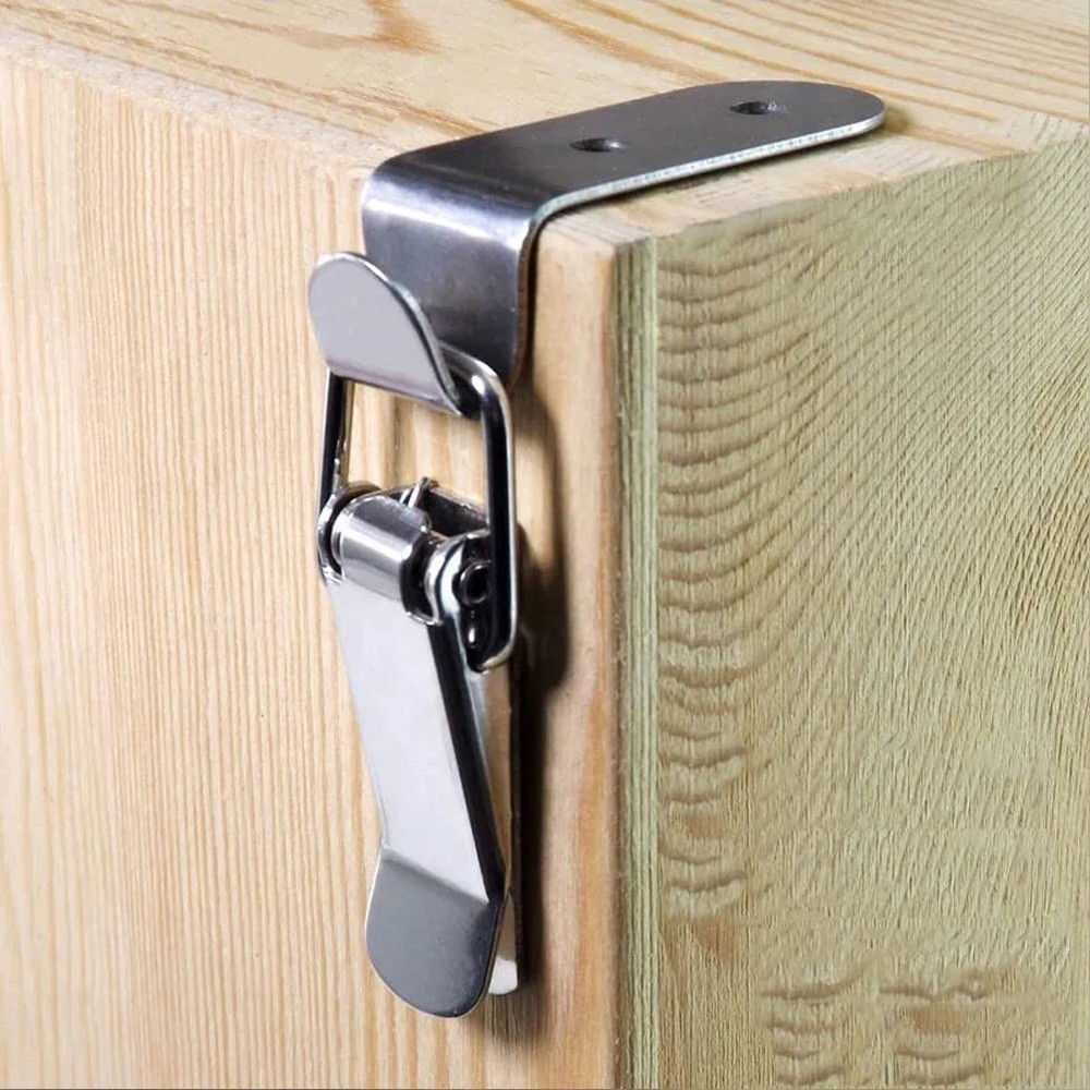 FoyaHome Stainless Steel Spring Loaded Toggle Lock Clasp