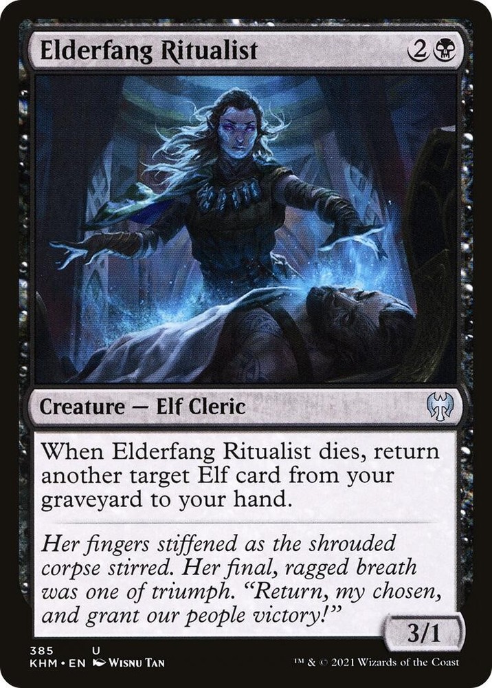 Elderfang Ritualist Kaldheim 385 MTG LP