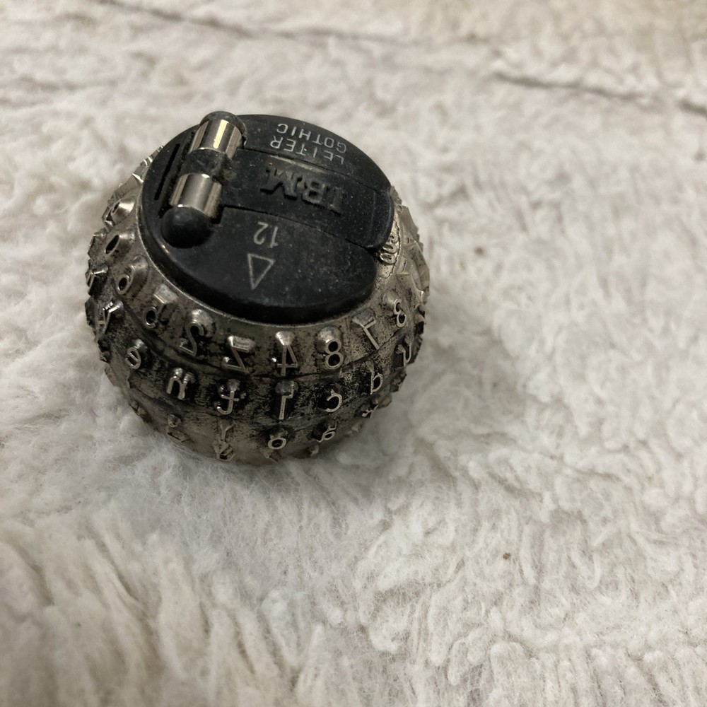 IBM Selectric "12" Letter Gothic Typewriter Ball