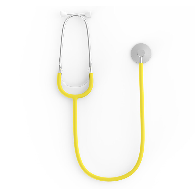 Professional Single Head Student Doctor Nurse Classical Stethoscope BLACK SC11