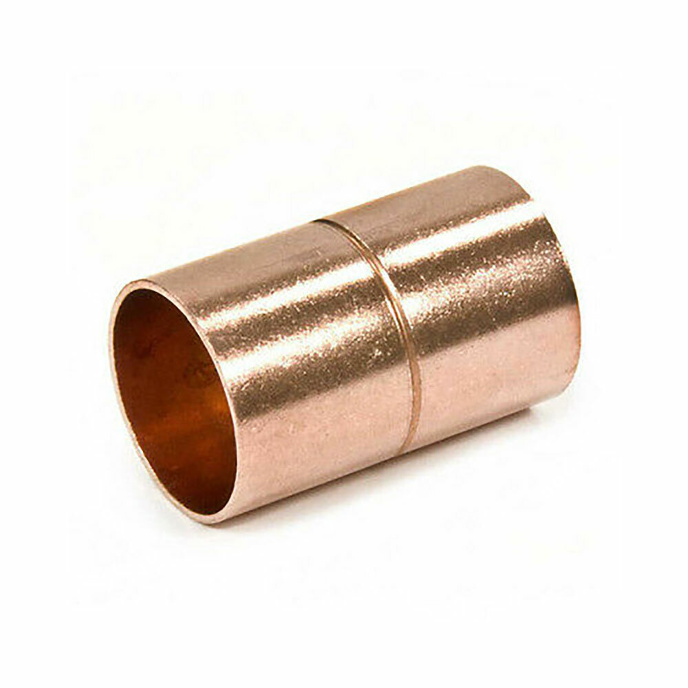 Thrifco 3/4 Copper Coupling W/Stop - 5436079