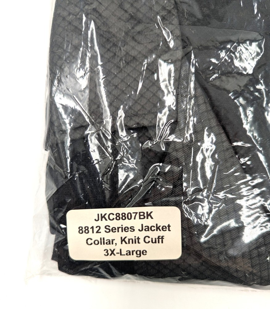 NOS! Transforming Tech ESD Jacket, Lightweight Poly-Carbon Blend 3XL Black