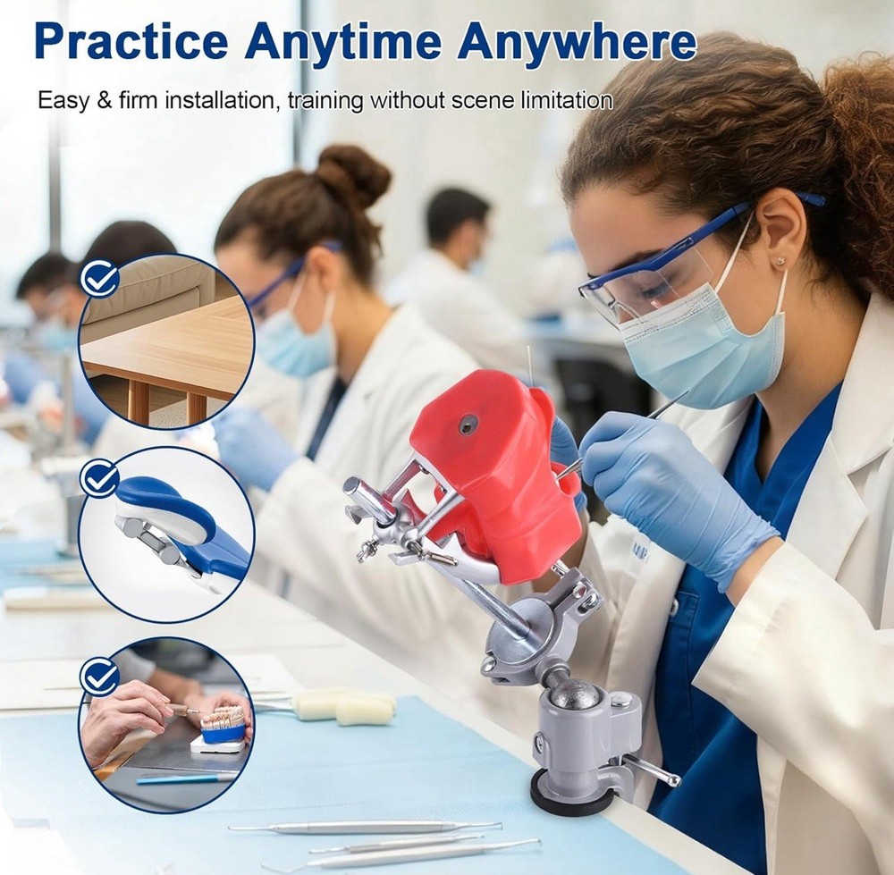 Dental Typodont Training Model Mount Kit