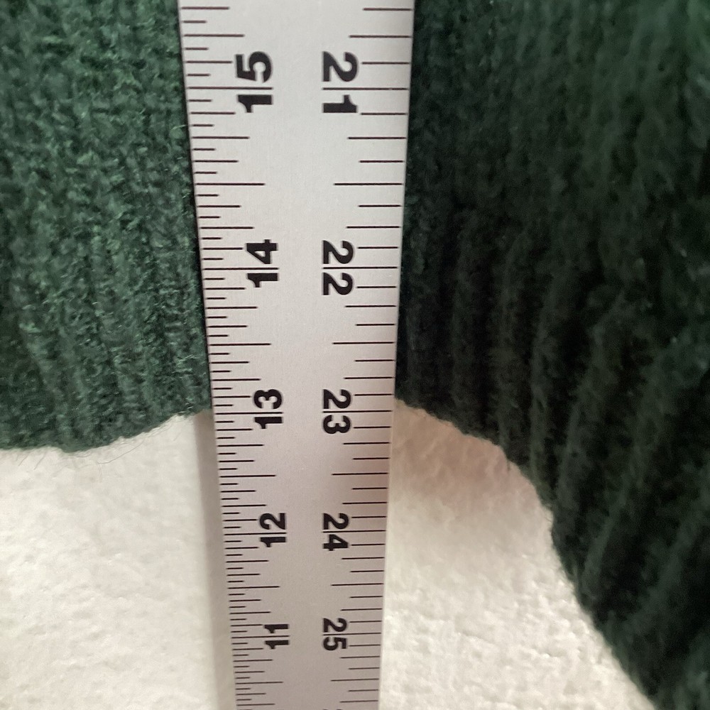 Old Navy Mens Sweater Sz M Long Sleeve Pullover Solid Green Soft Excellent