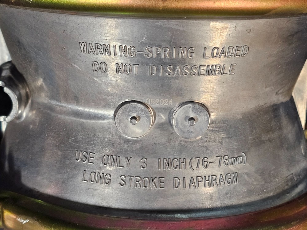 Spring Brake W/ Threaded Push Rod, 3" Stroke Type 30LP3 / 2 Stud Mounting