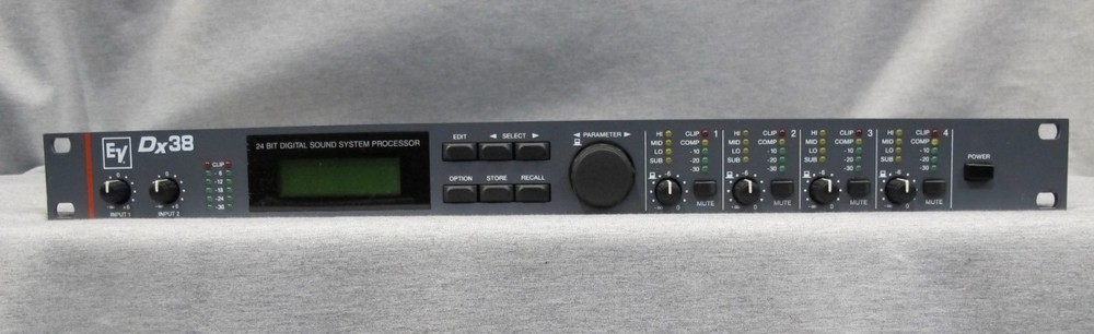 Electro-Voice EV Dx38 Digital Sound System Processor