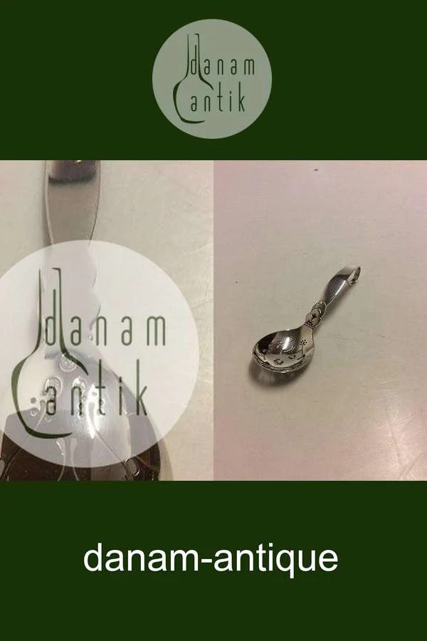 Georg Jensen Sterling Silver Cactus Berry Spoon - Pierced