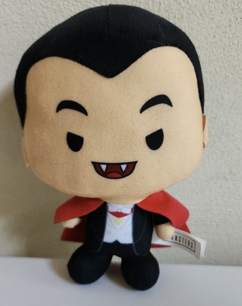 Universal Studios Monsters Dracula Big HEAD 7” Vampire Plush Stuffed Toy