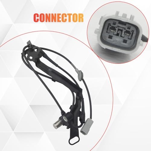 ALS1212 Front Left ABS Wheel Speed Sensor Compatible with Protege5 2002-2003