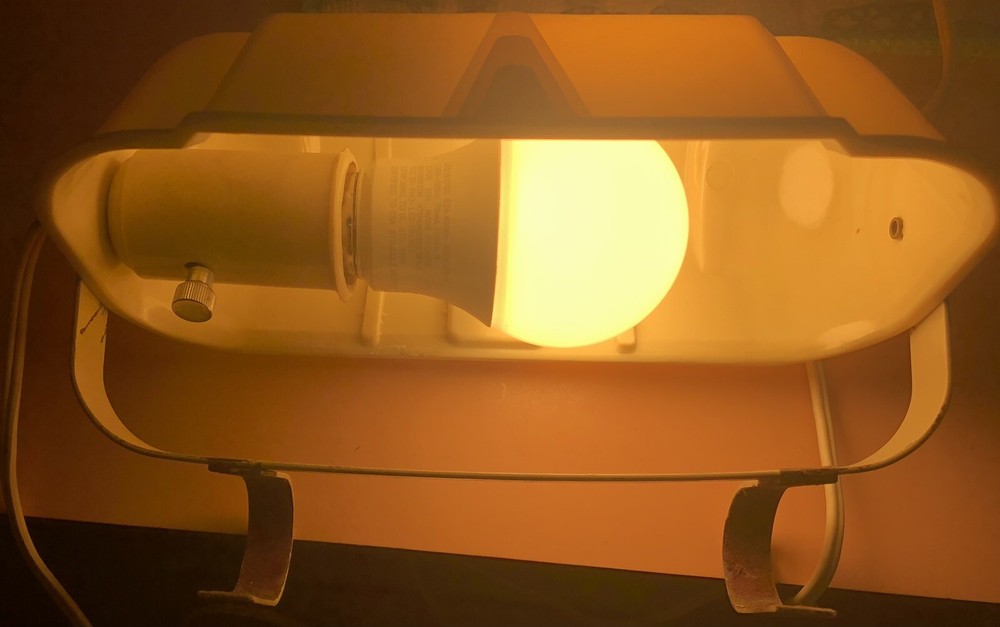 Mid Century Headboard Lamp