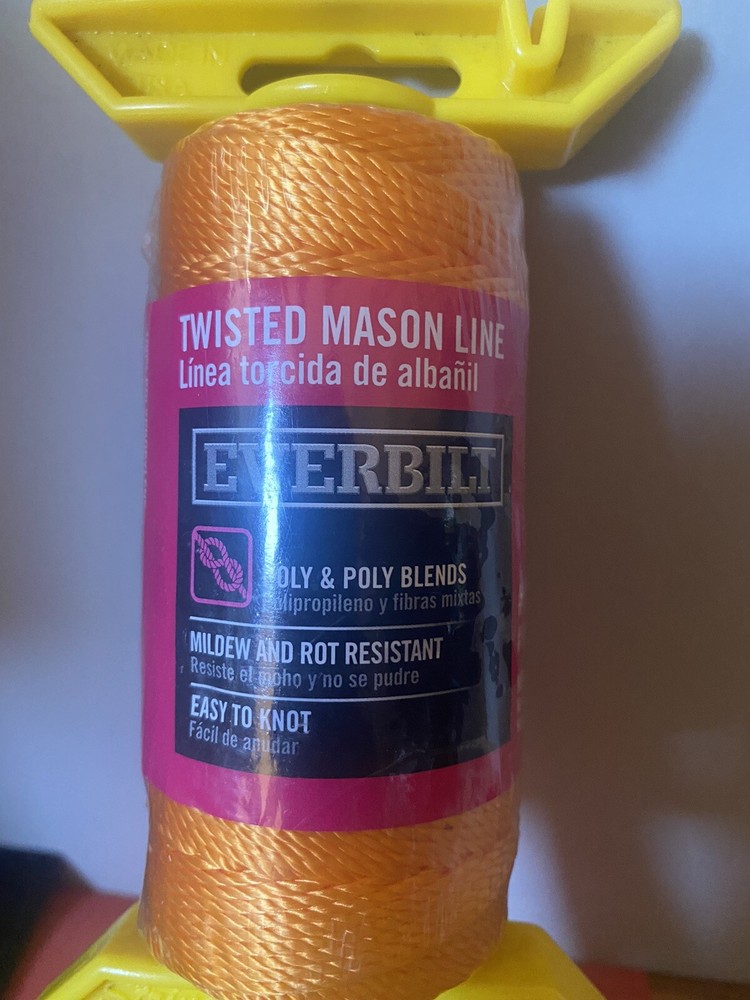 Everbilt Twisted Mason Line #18 x 215ft, New