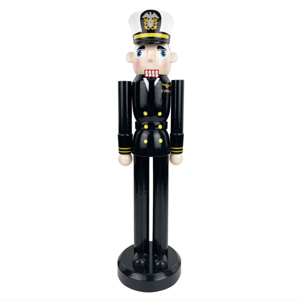 NAVY NUTCRACKER DRESS BLUE OFFICER - 12 INCH