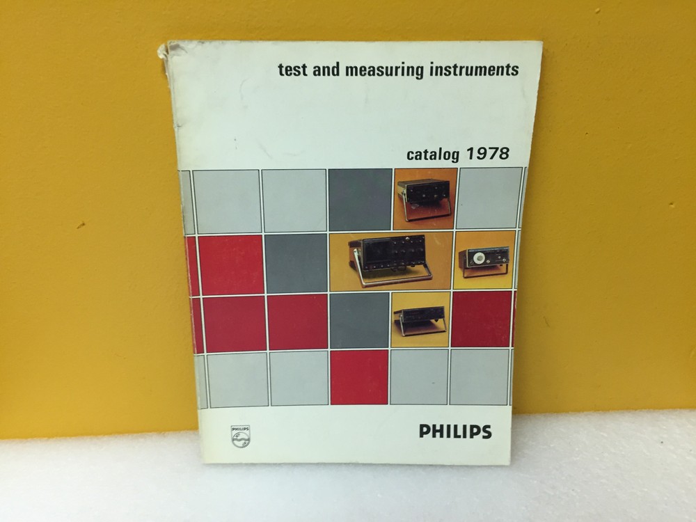 Philips 1976 Test + Measuring Instruments Catalog