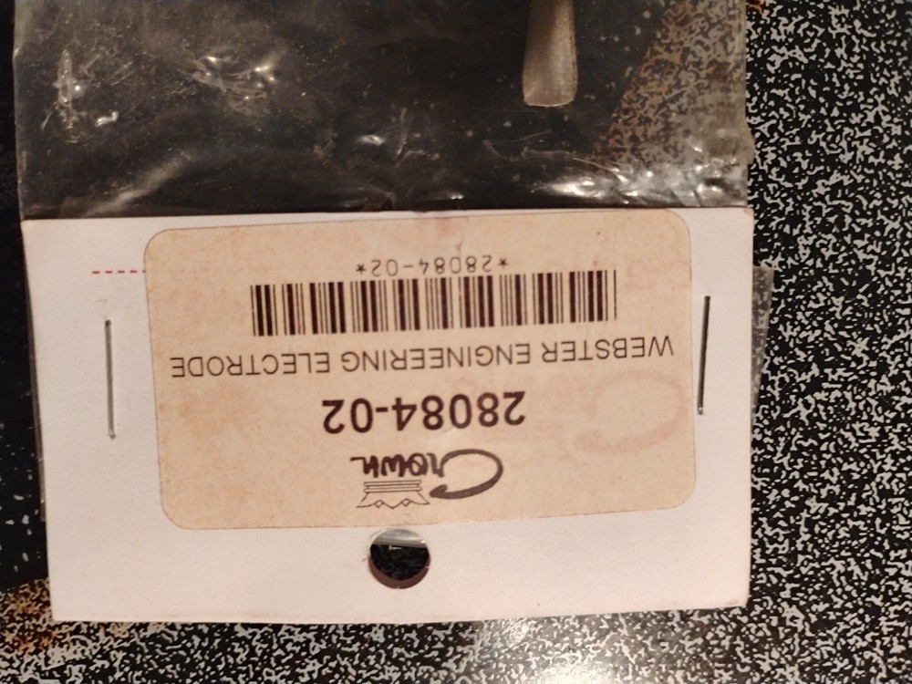 Crown 28084-02 Webster Engineering Electrode