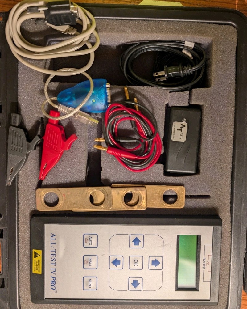 All-Test IV Pro Motor Circuit Analyzer Updated Cells.