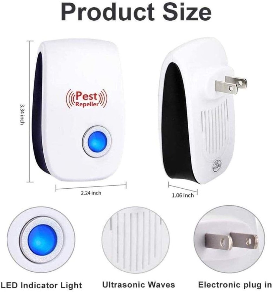 6 Ultrasonic Repellers: Repel Birds, Bugs, Fleas & Indoor Pests Easily
