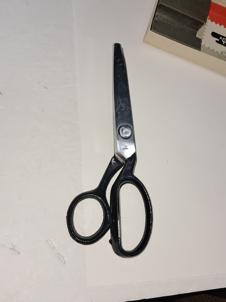 Vintage Shear Magic Pinking Shears In Original Box (b)