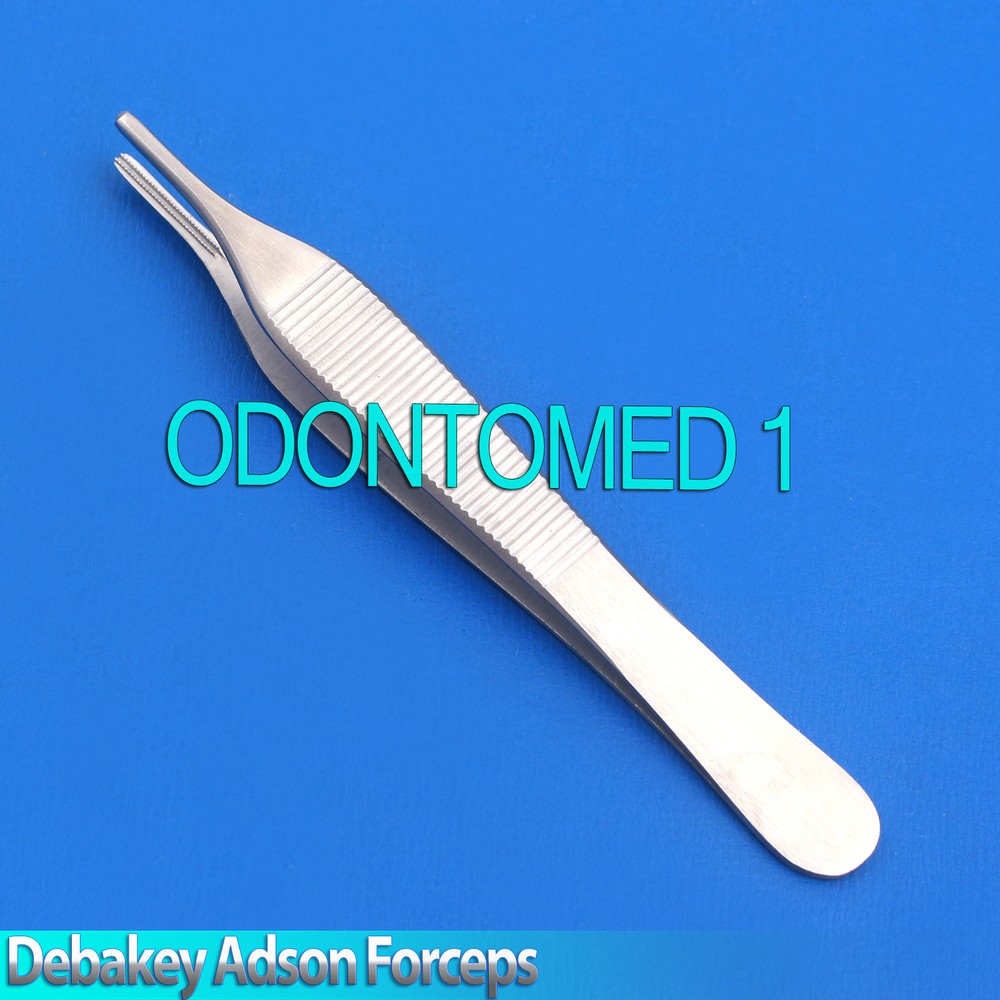3 DEBAKEY ADSON ATRAUMATIC FORCEPS 4.75" SURGICAL