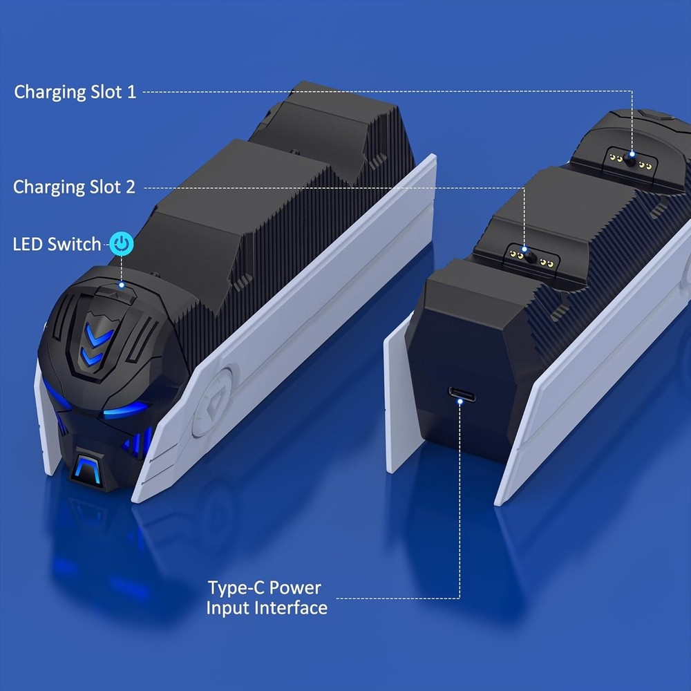 PS5 Controller Charger Station for PlayStation 5 Dualsense Controllers