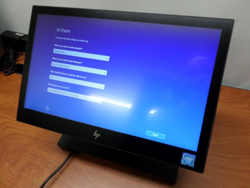HP ElitePOS G1 14 in. Touch AiO Retail System 141 w/ Basic Connectivity Base