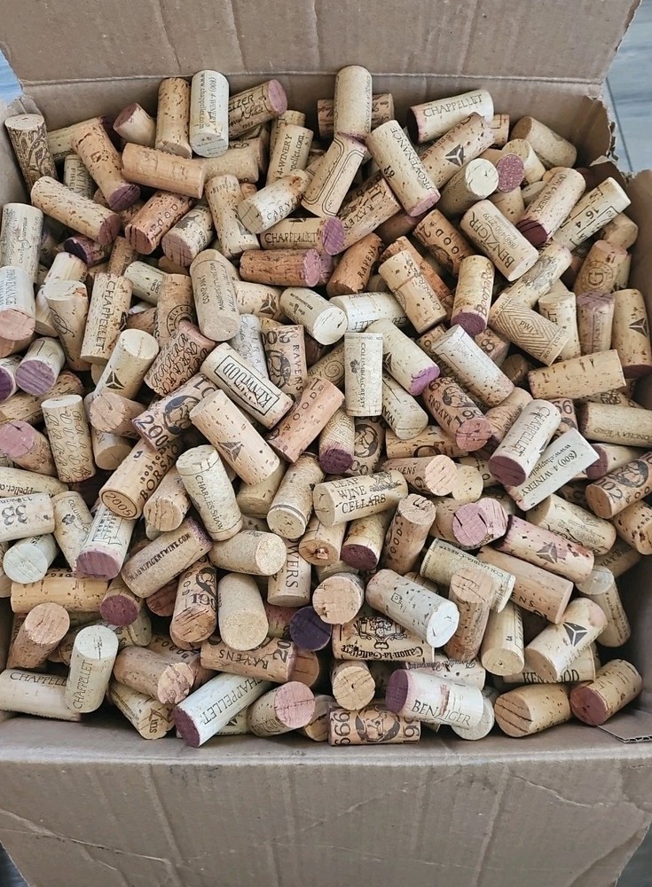 Natural Wine Corks 1480+ Count Used
