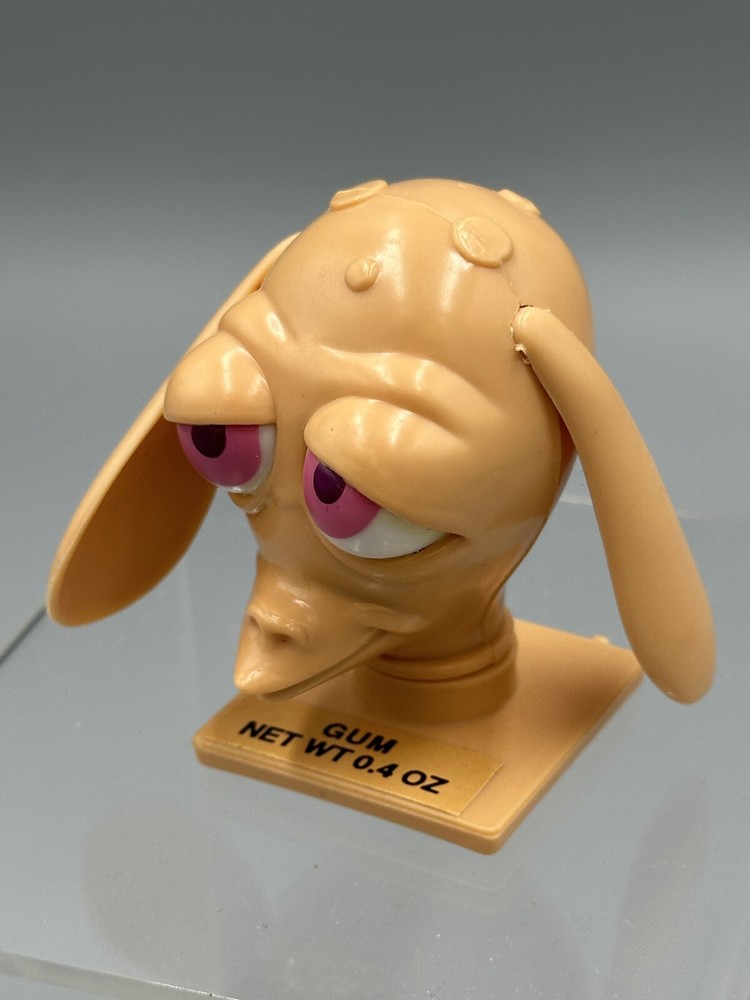 1993 Full REN & STIMPY Topper CANDY CONTAINER Vintage TOPPS Nickelodeon