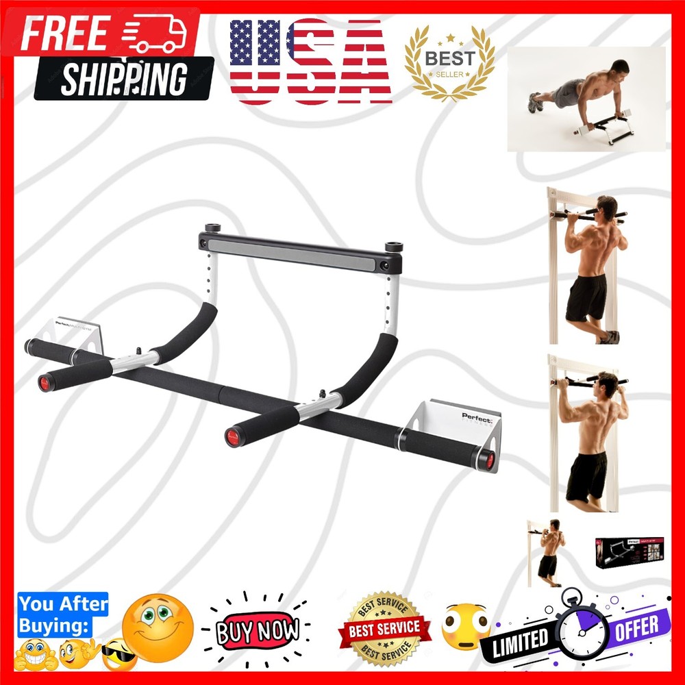 Multi-Gym Doorway Pull Up Bar: Elevate Your Home Workouts Safely and Easily
