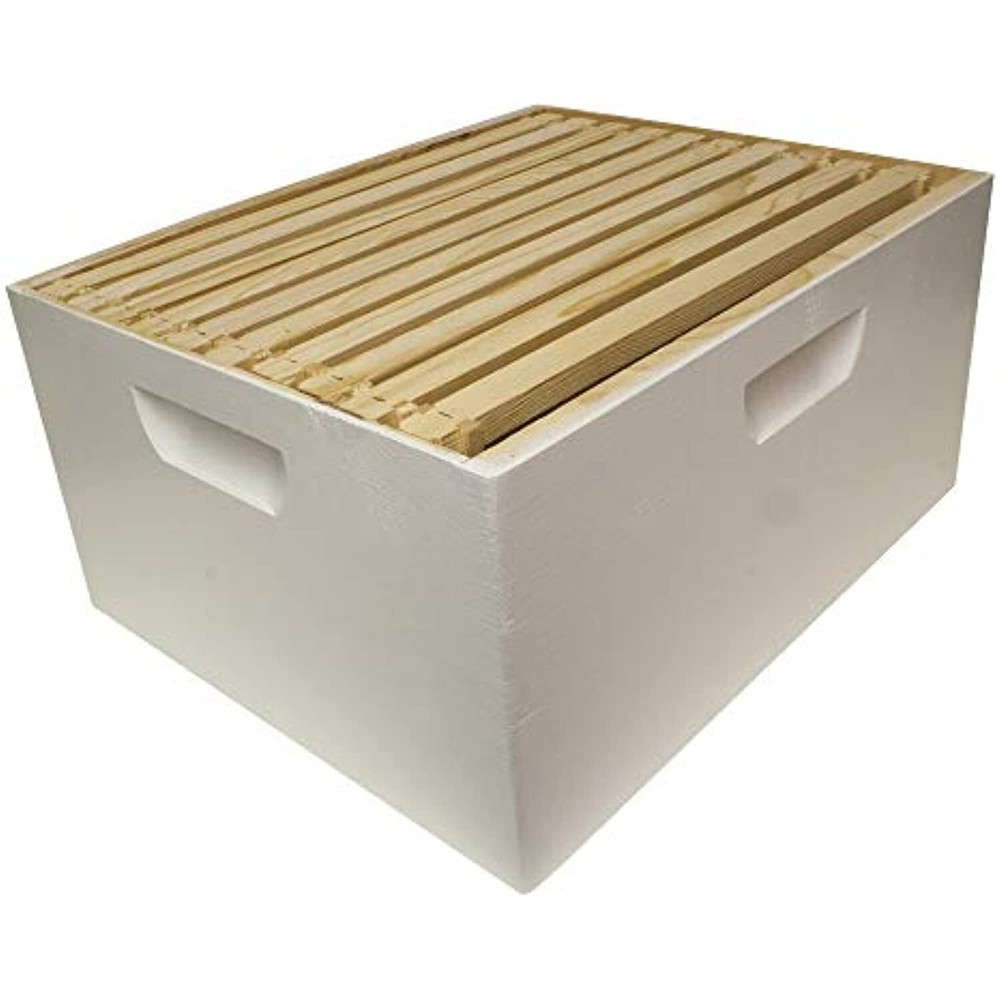 Harvest Lane Honey WWBCD-101 Deep Brood Box with Frames and Foundation