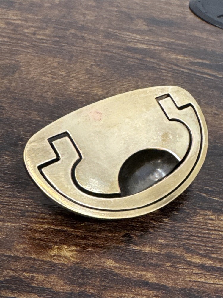 Drexel Passage Drawer Pulls 2 Handles Campaign Brass KBC N-16827 Replacement