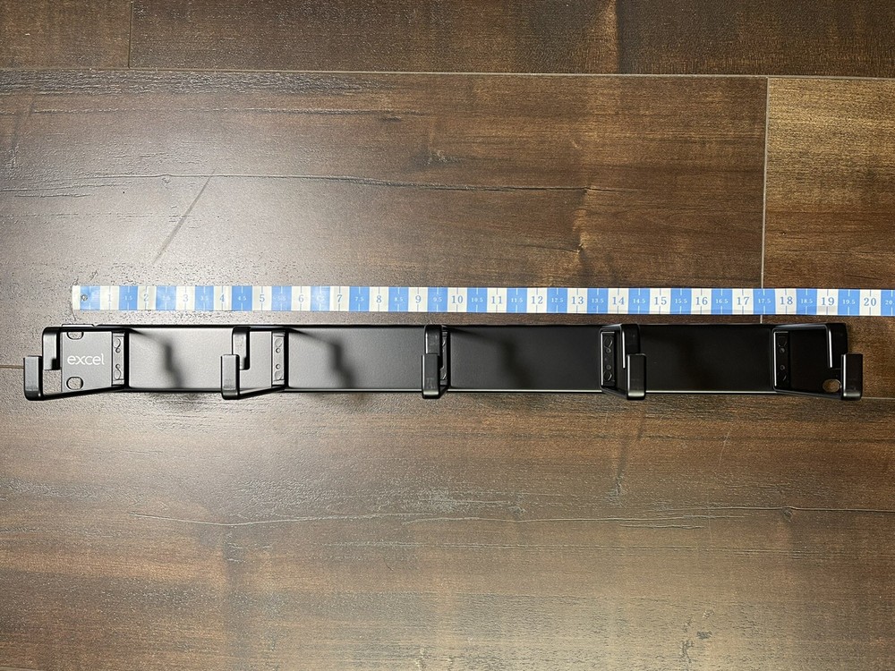 Excel 19 inch Network tower Rack Cable Management 1U Cable Organizer, 100mm