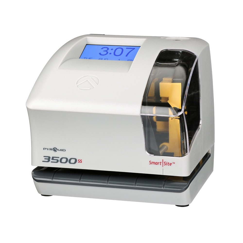 Pyramid Time Systems - Employment Time Clock & Document Stamp [3500ss] with S...