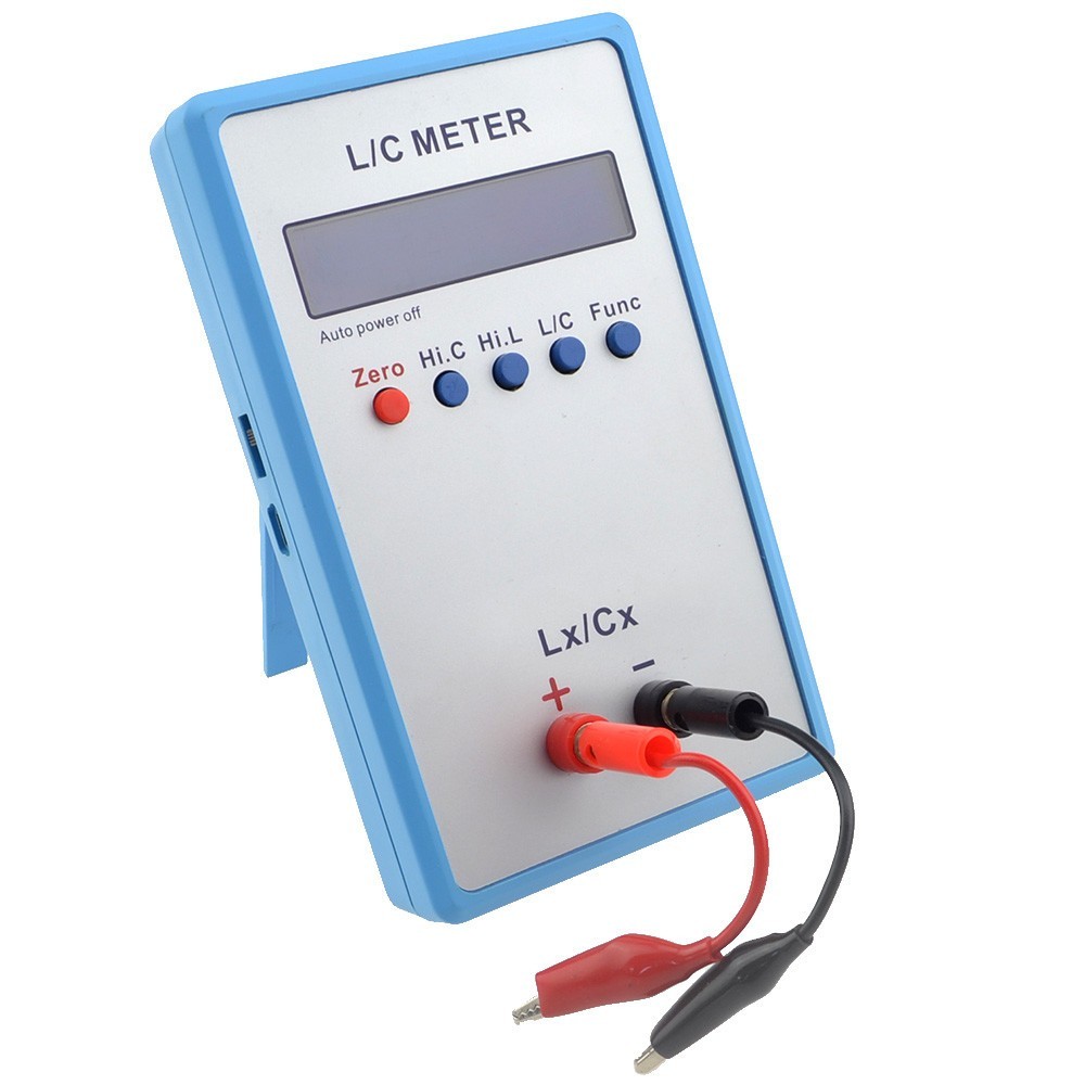 LC200A L/C Meter Handheld Inductance Capacitance Bridge LCR Table Blue Meter