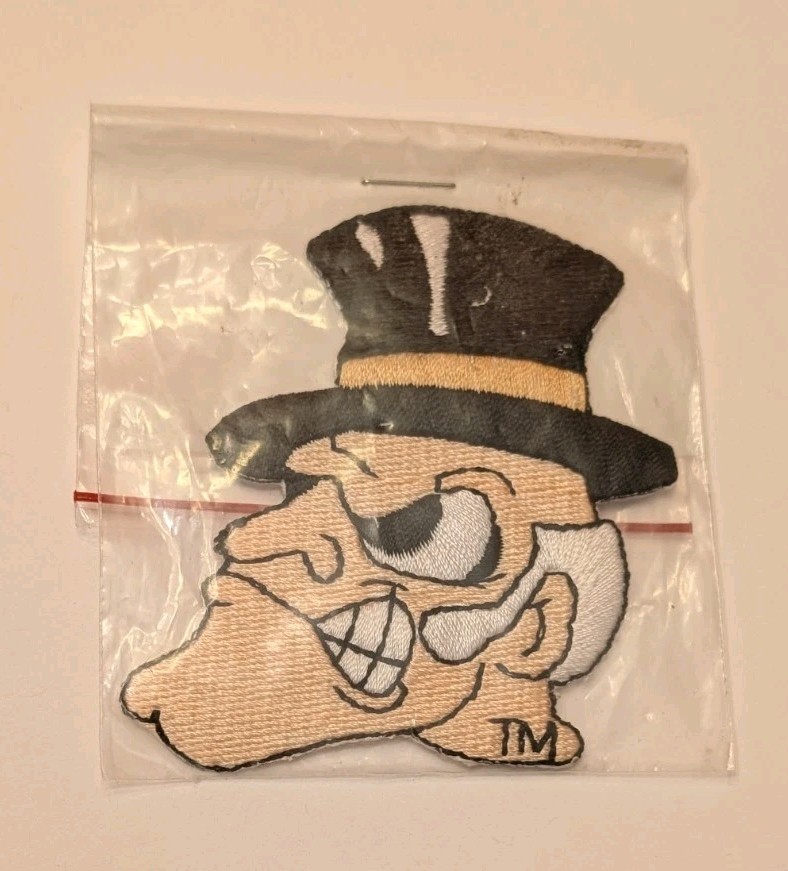 Wake Forest Demons Vintage Embroidered Iron On Patch 3" X 3”