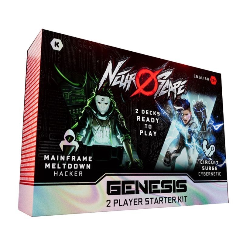 Neuroscape TCG - Kickstarter Genesis 2 Player Starter Kit (Hacker/Cybernetic)