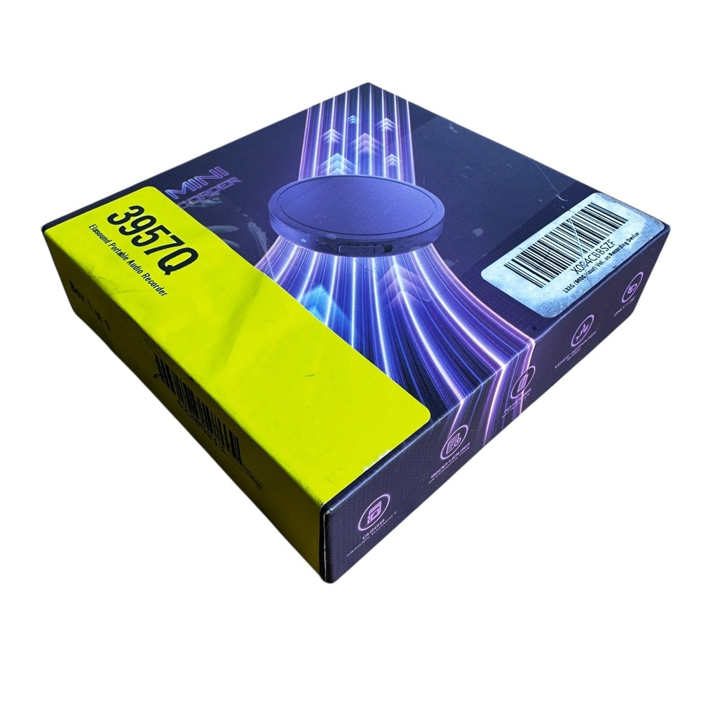 ELASOUND NZ007 Wireless Audio Recorder USB-C Lavalier System – New Open Box