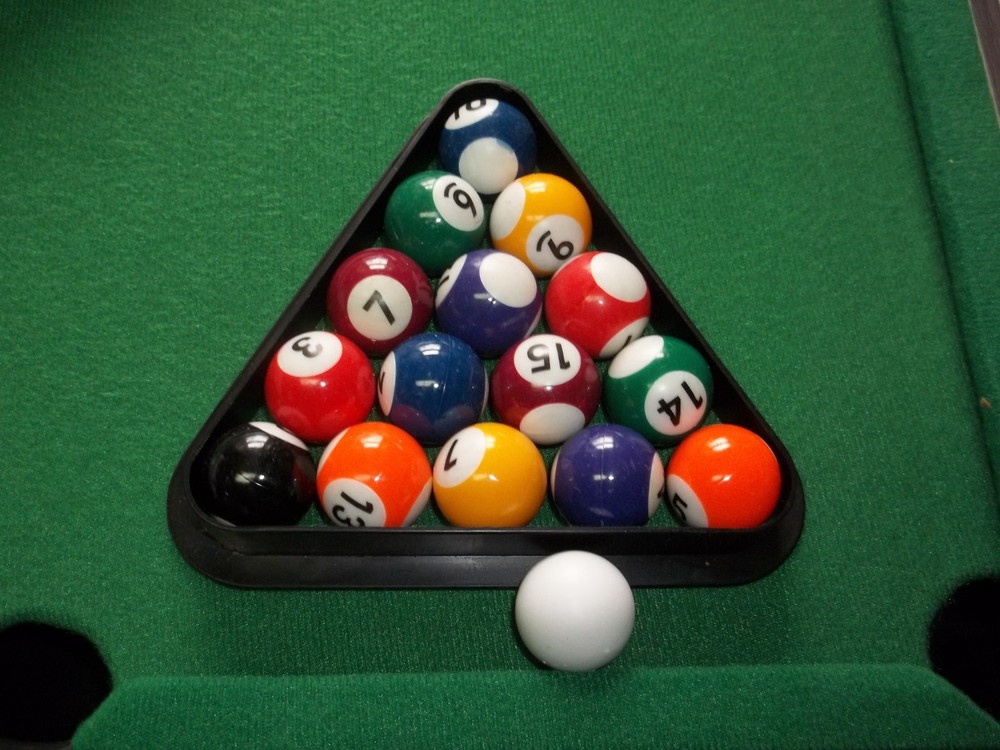Modern Expressions 20" Tabletop Pool Table Mini Pool Table