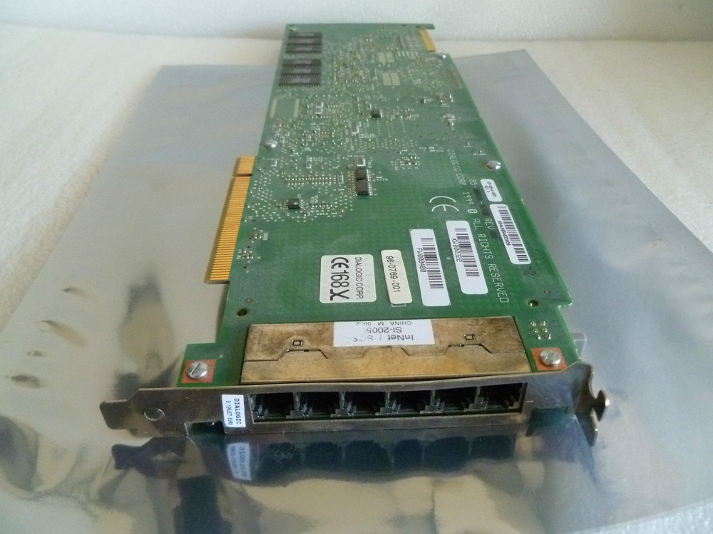 DIALOGIC D/120JCT-EURO ANALOG PCI BOARD