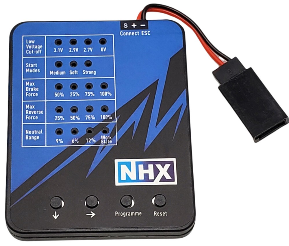 NEW NHX Programming Card for Mini 18A Speed Control/ESC FREE US SHIP