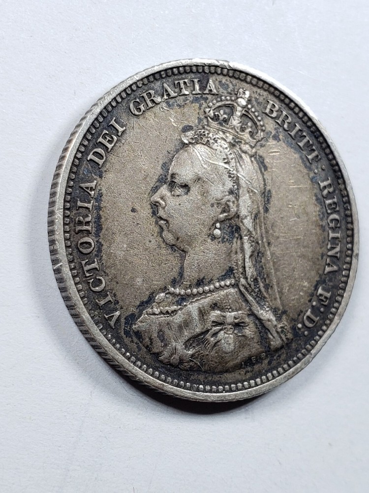 1887 Six Pence Great Britain