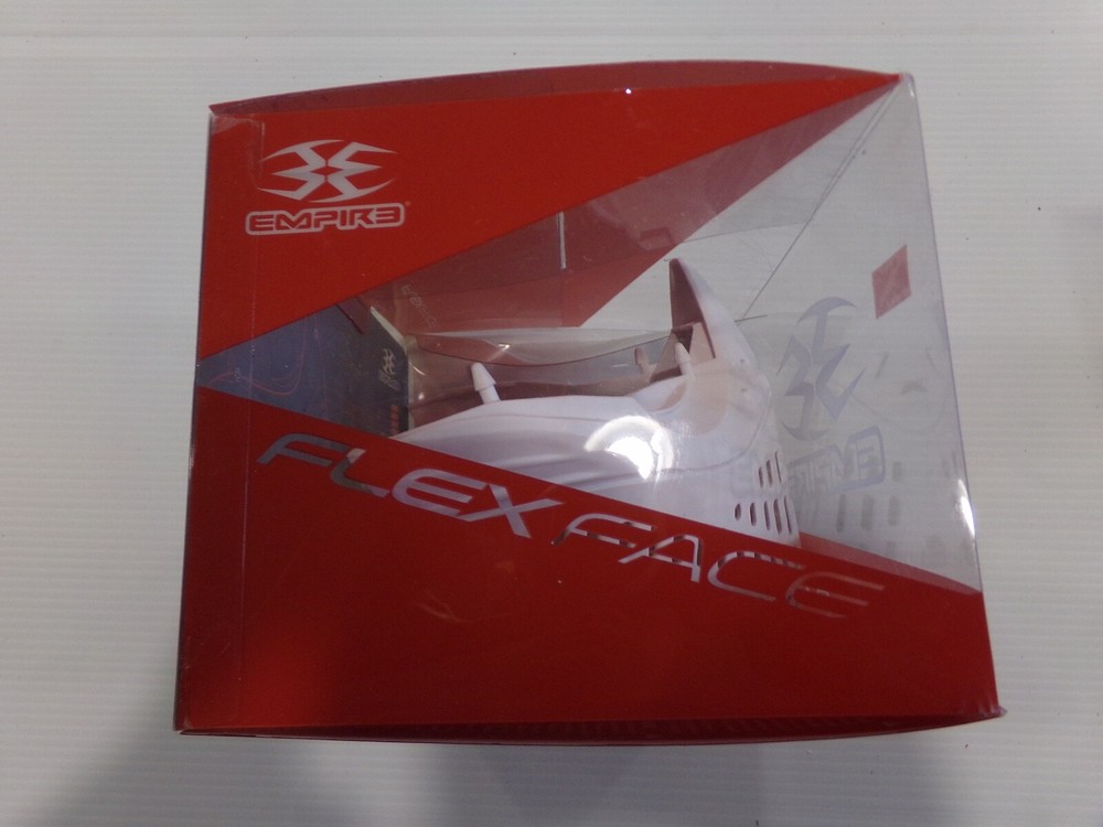 NEW Empire Flex Face E-Flex Paintball Mask Skirt Bottom - white/white