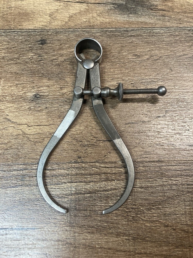 Vintage Starrett Outside Caliper Spring Type Athol MASS USA Original